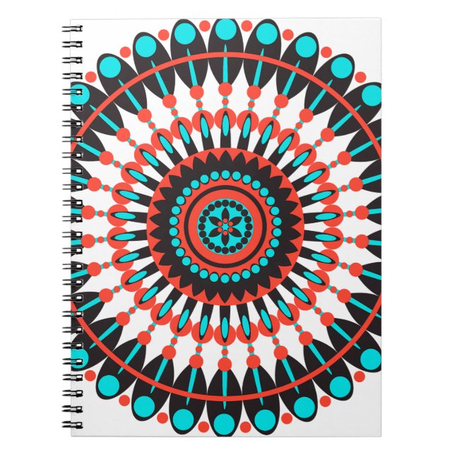 Native American Mandala Notebook (Front)