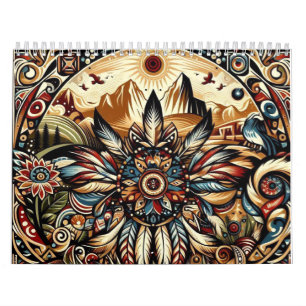 Native American Mandalas Calendar