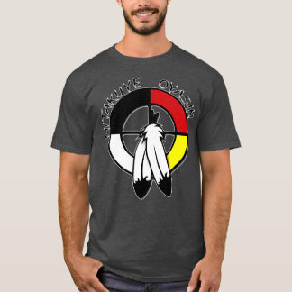 Native American  Medicine Wheel  mitakuye oyasin  T-Shirt
