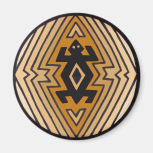 Native American Mimbres Bear Magnet