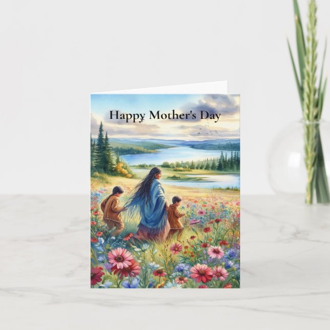 Native American Mother's Day card (Front)