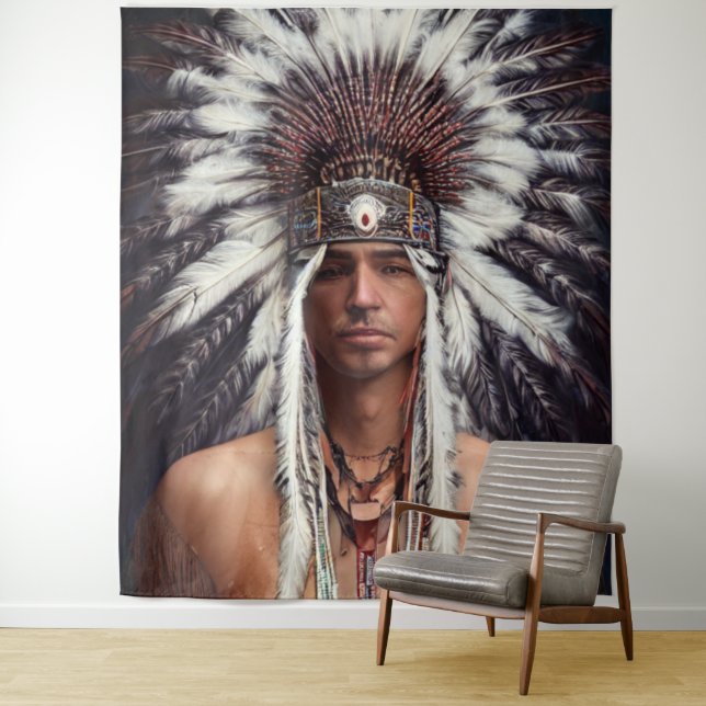 Native American Ojibwe Tapestry (In Situ)