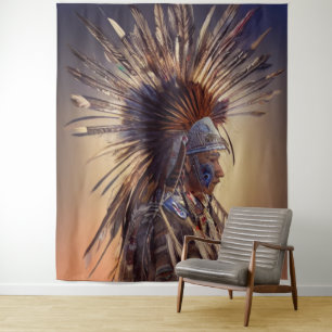 Native American Ojibwe Tapestry