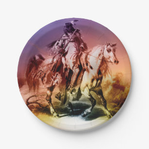 Native American Paper Plate