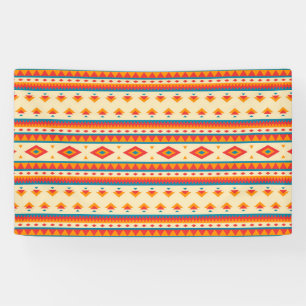 Native American Pattern Banner
