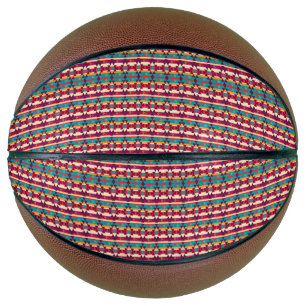 Native American Pattern Basketball