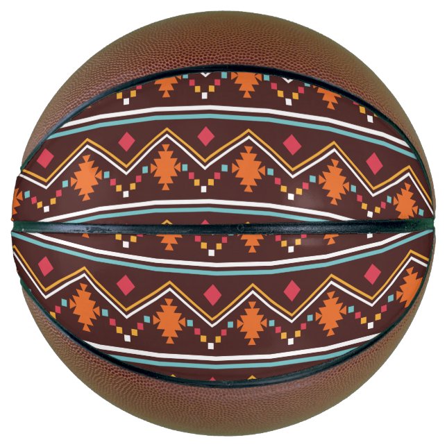 Native American Pattern Basketball (Front)