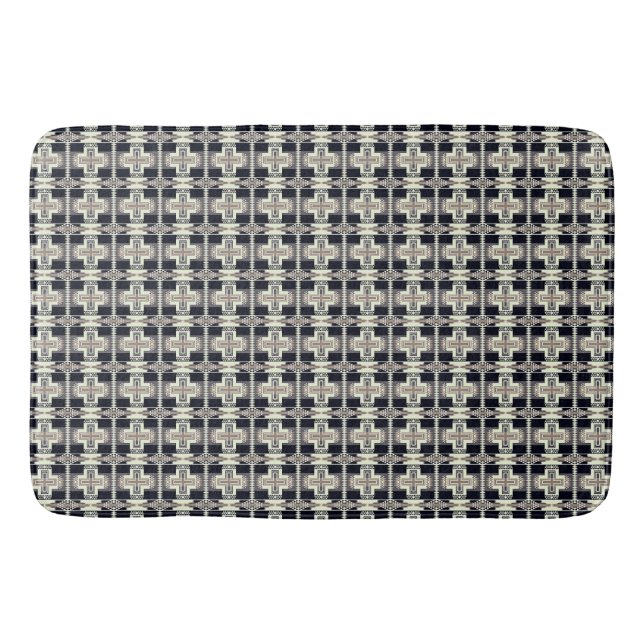 Native American Pattern Bath Mat (Front)