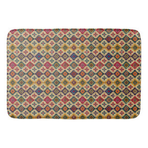 Native American Pattern Bath Mat