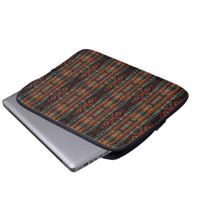 Native American Pattern Boho Culture Abstract Arts Laptop Sleeve (Front Bottom)