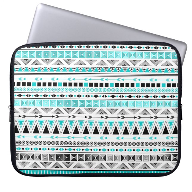 Native American Pattern Laptop Sleeve (Front)