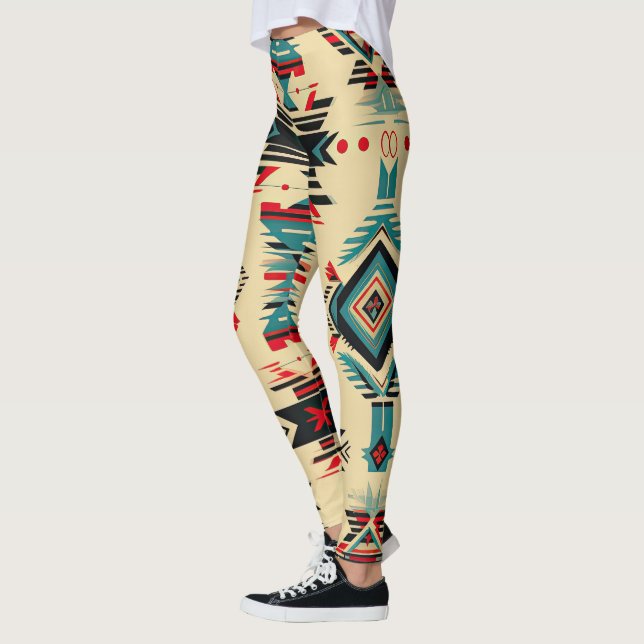 Native American pattern Leggings (Left)