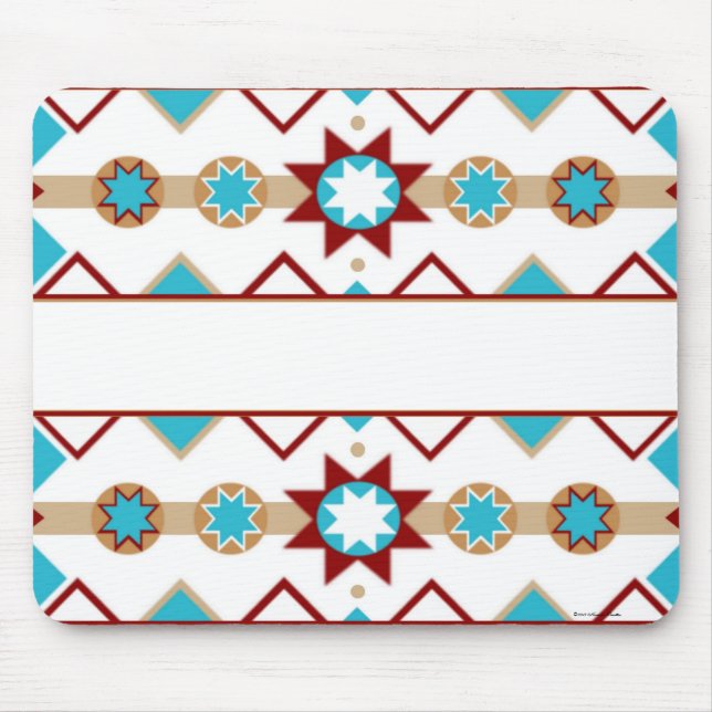 Native American Pattern Mousepad (Front)