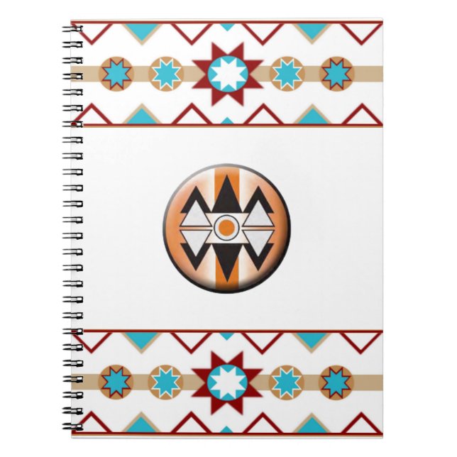 Native American Pattern Notebook (Front)