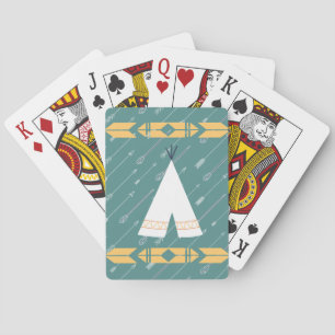 Native American Pattern Playing Cards