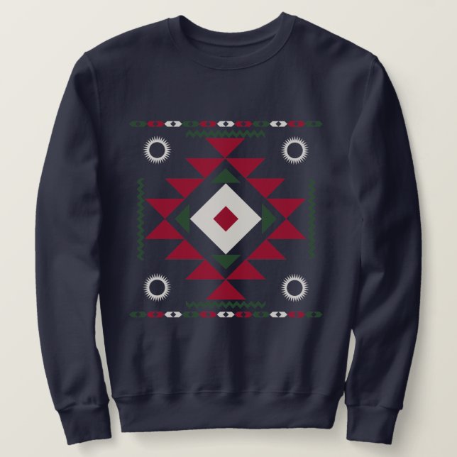 Native American Pattern Sweatshirt (Design Front)