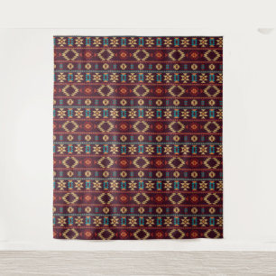 Native American Pattern Tapestry