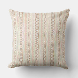 Native American Pattern Throw Pillow/Geometric Cushion