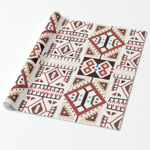 Native American Pattern Wrapping Paper
