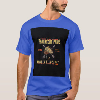 Native American penobscot pride Graphic  T-Shirt