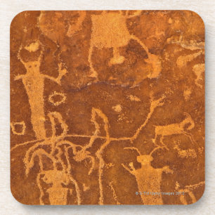 Native American petroglyphs, Rochester Panel, Coaster