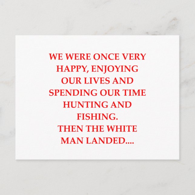 native american postcard (Front)