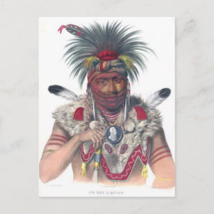 Native American Postcard