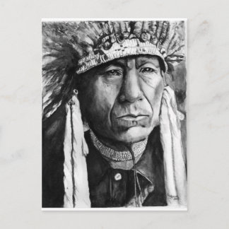 Native American Postcard