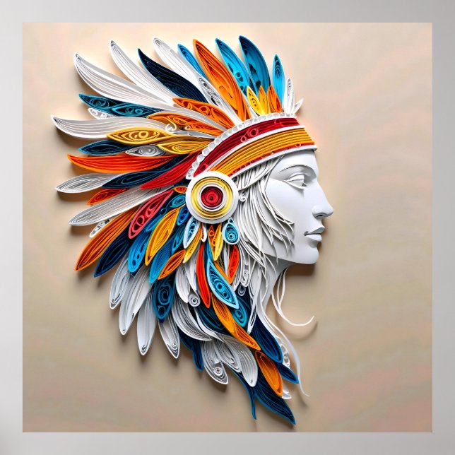 Native American  Poster (Front)