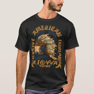 Native American Pride Honor and Respect Kiowa Trib T-Shirt
