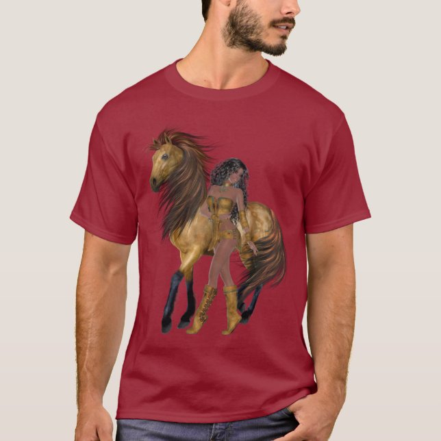 Native American Princess and Horse Shirt (Front)