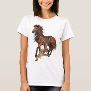 Native American Princess and Horse Shirt