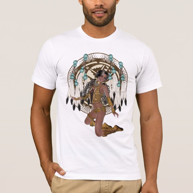 Native American Princess and Horse Shirt (Front)