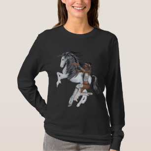 Native American Princess and Stallion Shirt