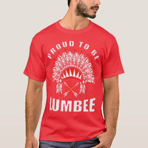 Native American Proudo Be Lumbee 80s gift T-Shirt