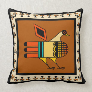 Native American Quail Cushion