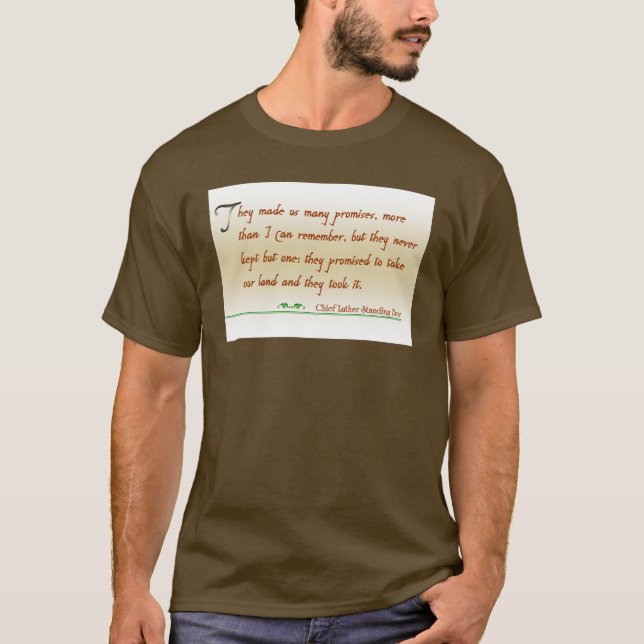 native american quote tee (Front)