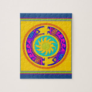 Native American Rainbow Spirits Jigsaw Puzzle