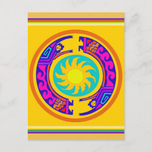 Native American Rainbow Spirits Postcard
