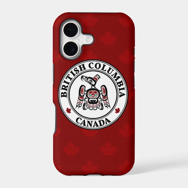 Native American Red Black Art Kaigani Thunderbird (Back)