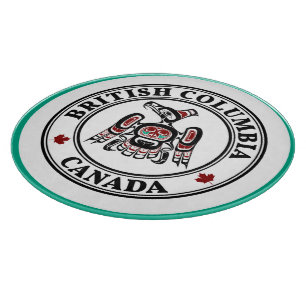 Native American Red Black Kaigani Thunderbird Cutting Board