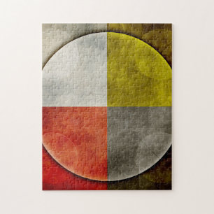 Native American Sacred Hoop Jigsaw Puzzle