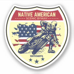 Native american scenic byway Motorcycle road trip