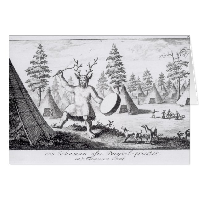 Native American Shaman (Front Horizontal)