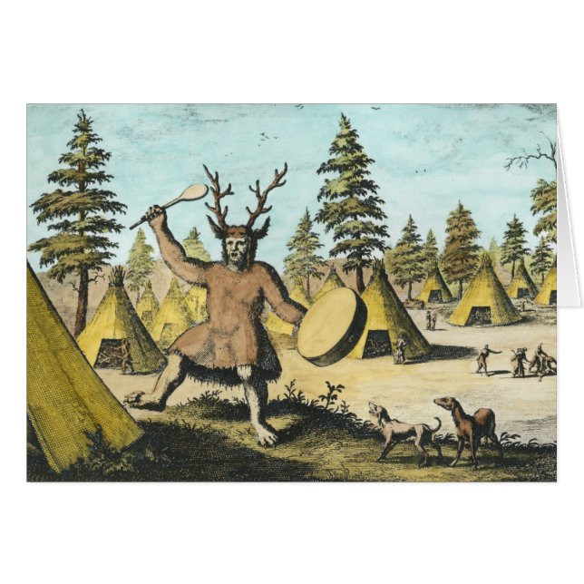 Native American Shaman (Front Horizontal)