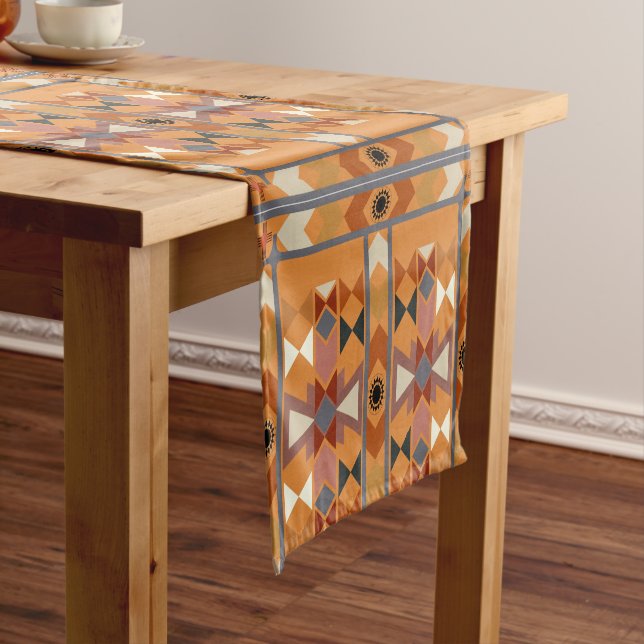 Native American Short Table Runner (In Situ)