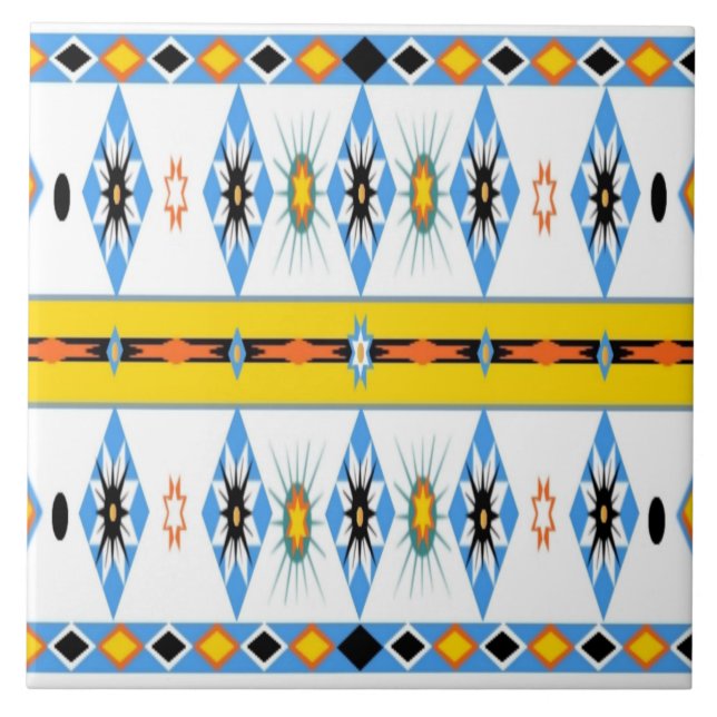 Native American Shoshone tile (Front)
