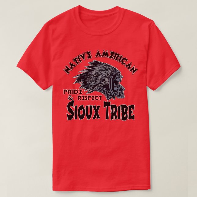 Native American sioux tribe  T-Shirt (Design Front)