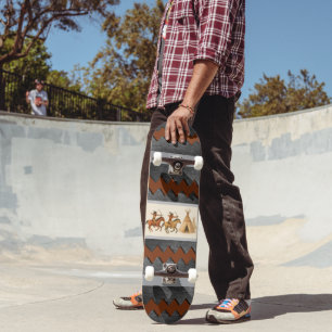 Native American Skateboard