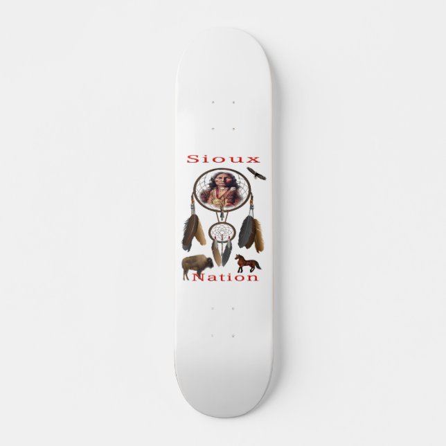 Native American Skateboard (Front)